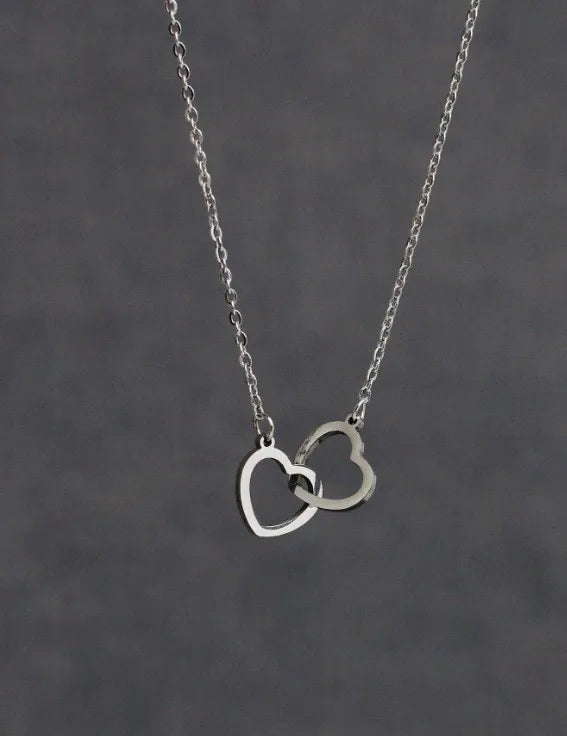 Heart Style 18K Gold Plated Plating Necklace