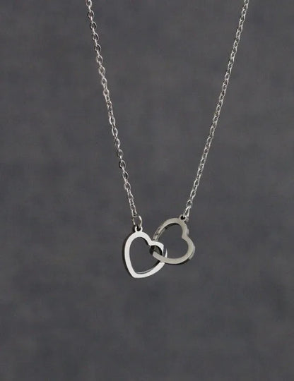 Heart Style 18K Gold Plated Plating Necklace